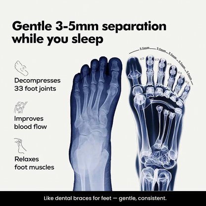 TOEALIGN™ Foot Alignment Socks — Black